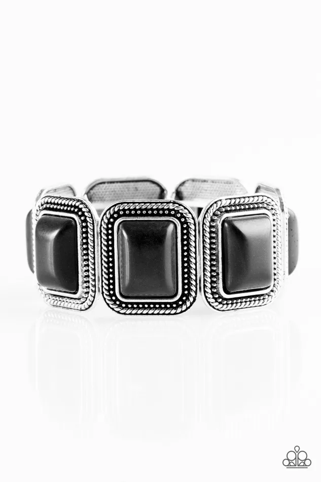 Paparazzi Bracelet Cowgirl Chic Black Paparazzi Jewelry Bracelets