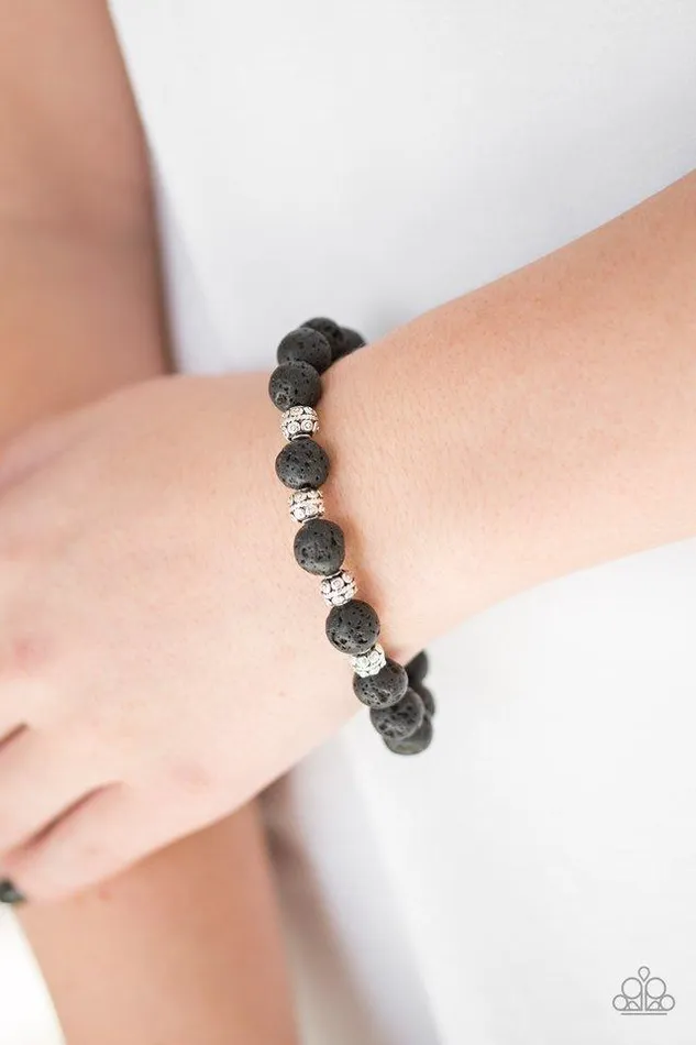 Paparazzi Bracelet Down To Earth Black Paparazzi Jewelry Bracelets