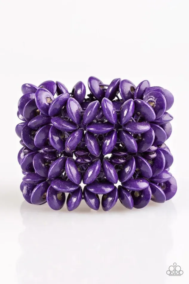Paparazzi Bracelet Hawaii Haven Purple Paparazzi Jewelry Bracelets