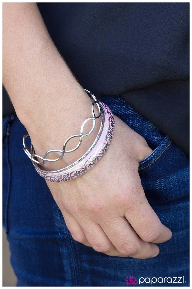 Paparazzi Bracelet Poison Ivy Pink Paparazzi Jewelry Bracelets