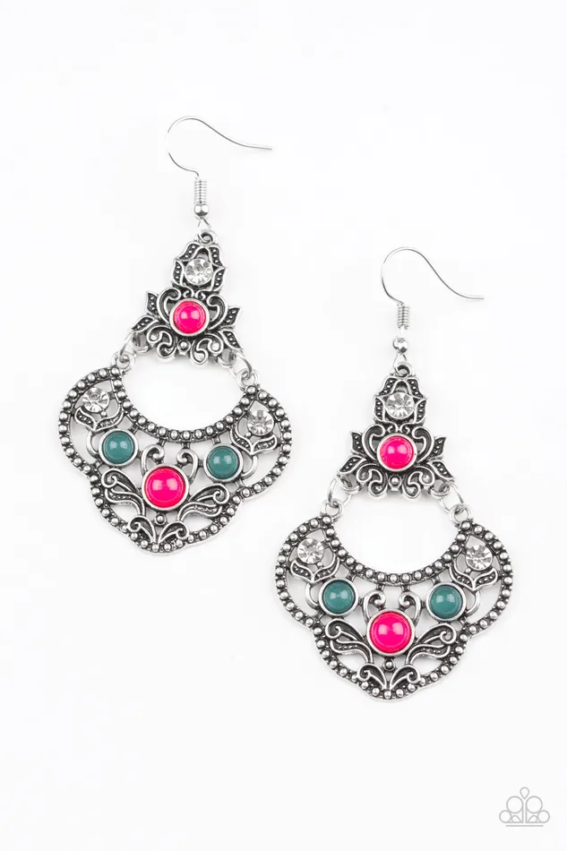 Paparazzi Earring Garden State Glow Multi Paparazzi Jewelry Earrings Paparazzi Earring Garden State Glow Multi Paparazzi Jewelry Earrings