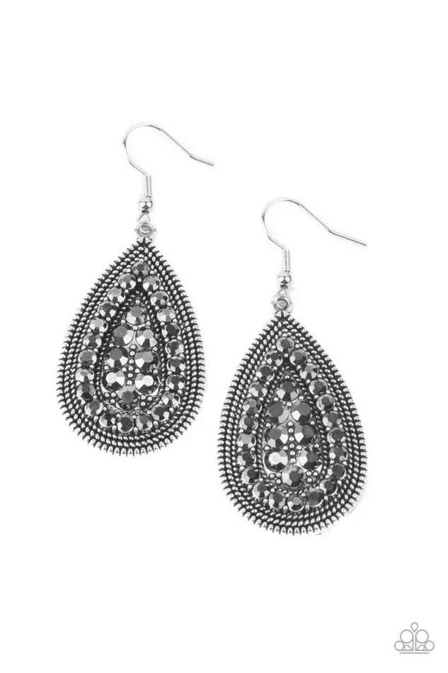 Paparazzi Earring Interstellar Idol Silver Paparazzi Jewelry Earrings Paparazzi Earring Interstellar Idol Silver Paparazzi Jewelry Earrings