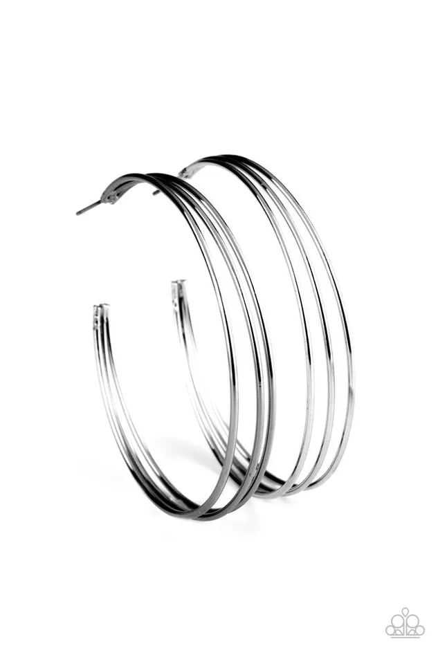 Paparazzi Earring Rimmed Radiance Black Paparazzi Jewelry Earrings Paparazzi Earring Rimmed Radiance Black Paparazzi Jewelry Earrings
