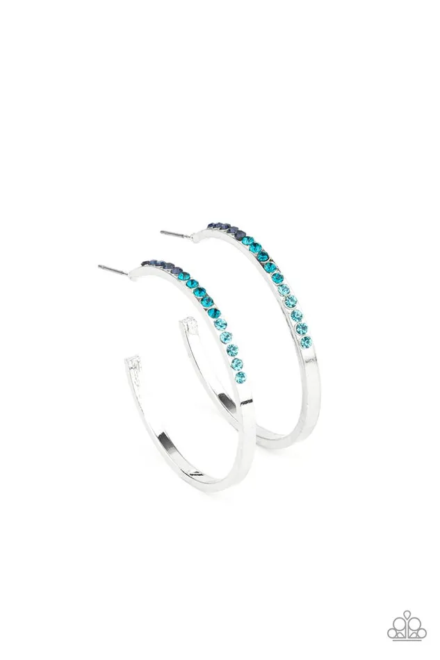 Paparazzi Earring Somewhere Over the OMBRE Blue Paparazzi Jewelry Earrings Paparazzi Earring Somewhere Over the OMBRE Blue Paparazzi Jewelry Earrings