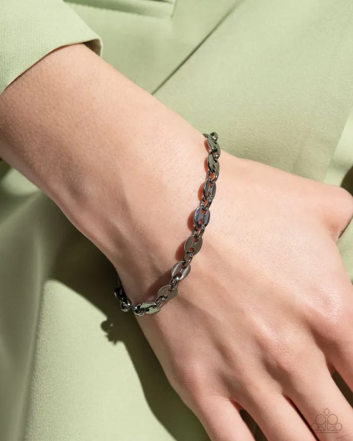 Paparazzi Jewelry Bracelets Paparazzi Bracelet Abstract Adventure Black