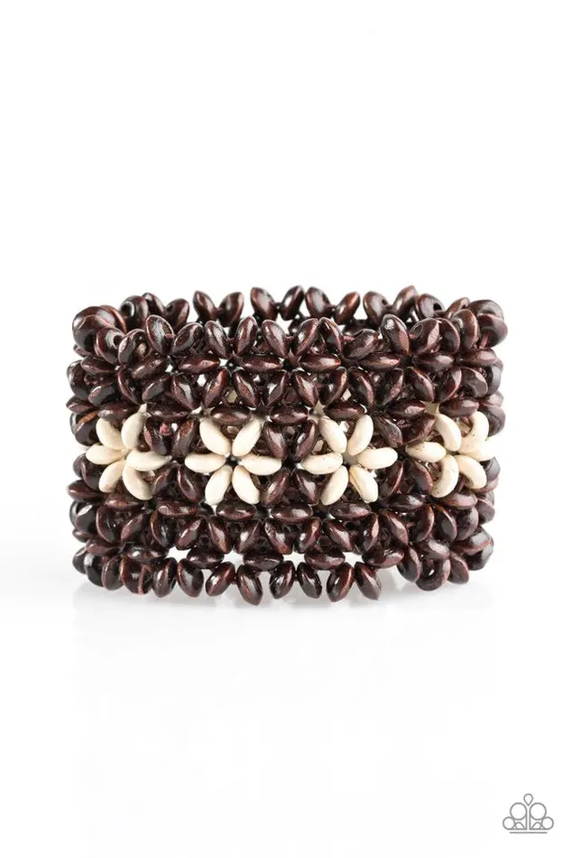Paparazzi Jewelry Bracelets Paparazzi Bracelet Bahama Babe White