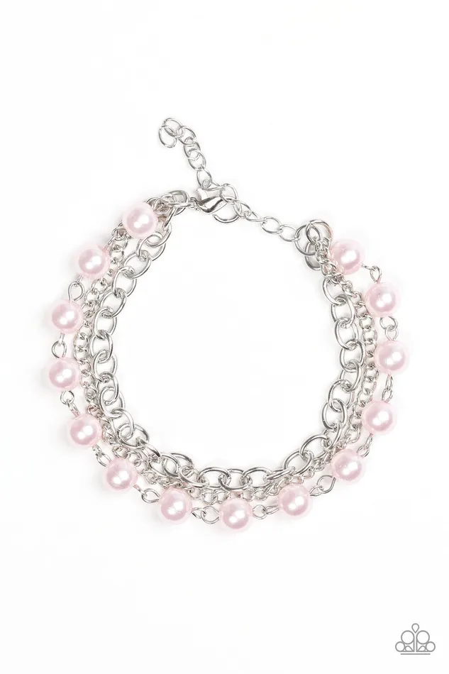 Paparazzi Jewelry Bracelets Paparazzi Bracelet Classically Cambridge Pink