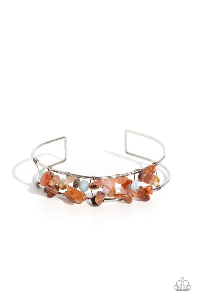 Paparazzi Jewelry Bracelets Paparazzi Bracelet Handcrafted Headliner Orange Paparazzi Jewelry Bracelets Paparazzi Bracelet Handcrafted Headliner Orange