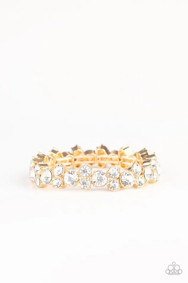 Paparazzi Jewelry Bracelets Paparazzi Bracelet Here Comes The BRIBE Gold Paparazzi Jewelry Bracelets Paparazzi Bracelet Here Comes The BRIBE Gold