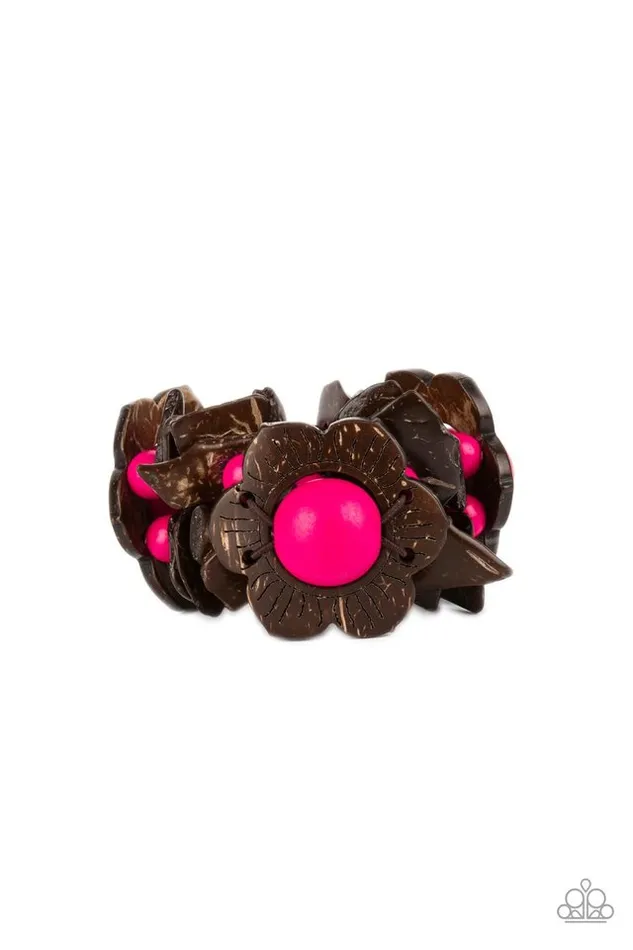 Paparazzi Jewelry Bracelets Paparazzi Bracelet Mediterranean Mangrove Pink Paparazzi Jewelry Bracelets Paparazzi Bracelet Mediterranean Mangrove Pink