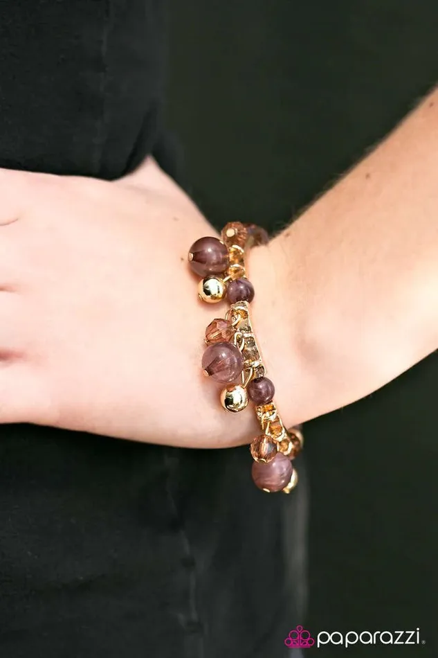 Paparazzi Jewelry Bracelets Paparazzi Bracelet Never Say Never Brown