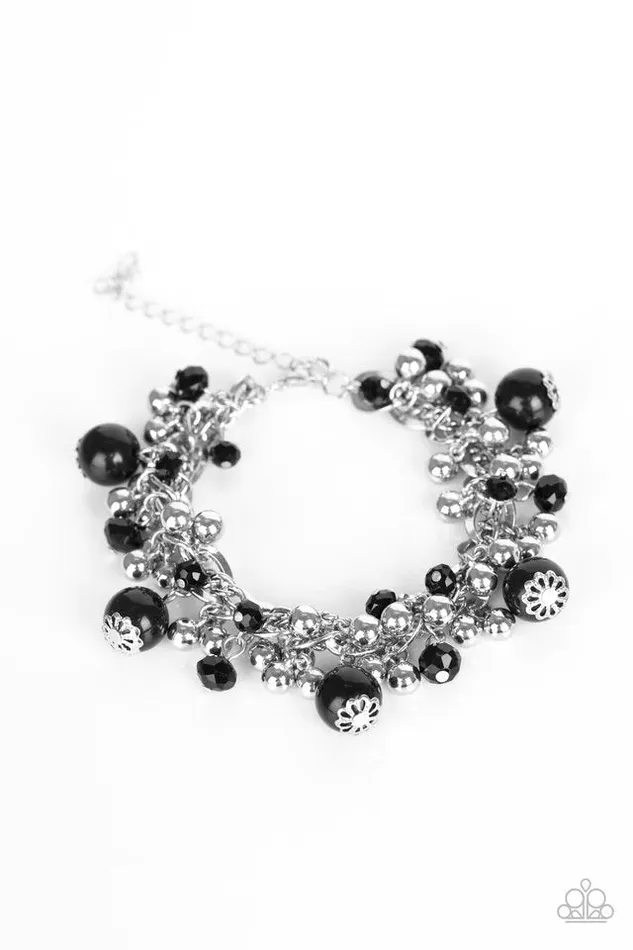 Paparazzi Jewelry Bracelets Paparazzi Bracelet Pretty In Posh Black