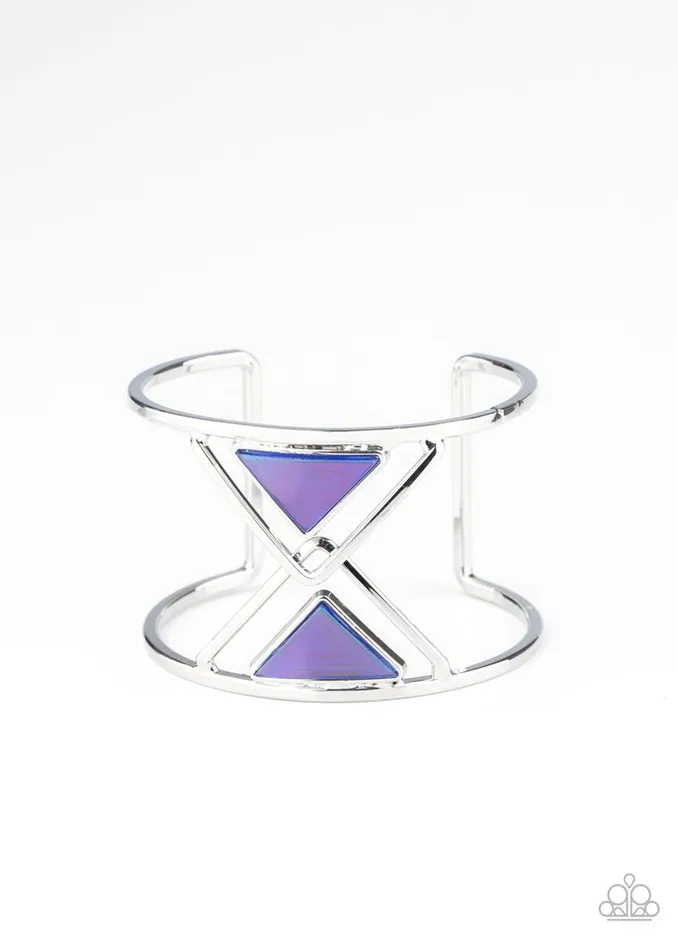 Paparazzi Jewelry Bracelets Paparazzi Bracelet Pyramid Palace Blue Paparazzi Jewelry Bracelets Paparazzi Bracelet Pyramid Palace Blue