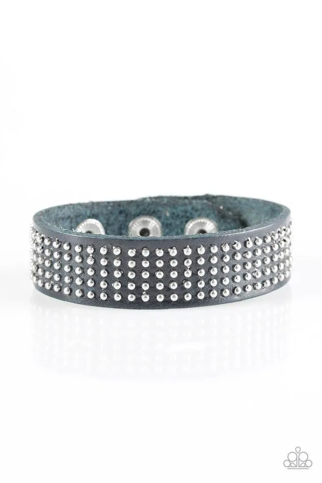 Paparazzi Jewelry Bracelets Paparazzi Bracelet Road Pilot Blue