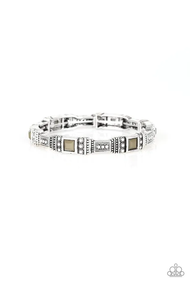 Paparazzi Jewelry Bracelets Paparazzi Bracelet Totally Traveler Green Paparazzi Jewelry Bracelets Paparazzi Bracelet Totally Traveler Green