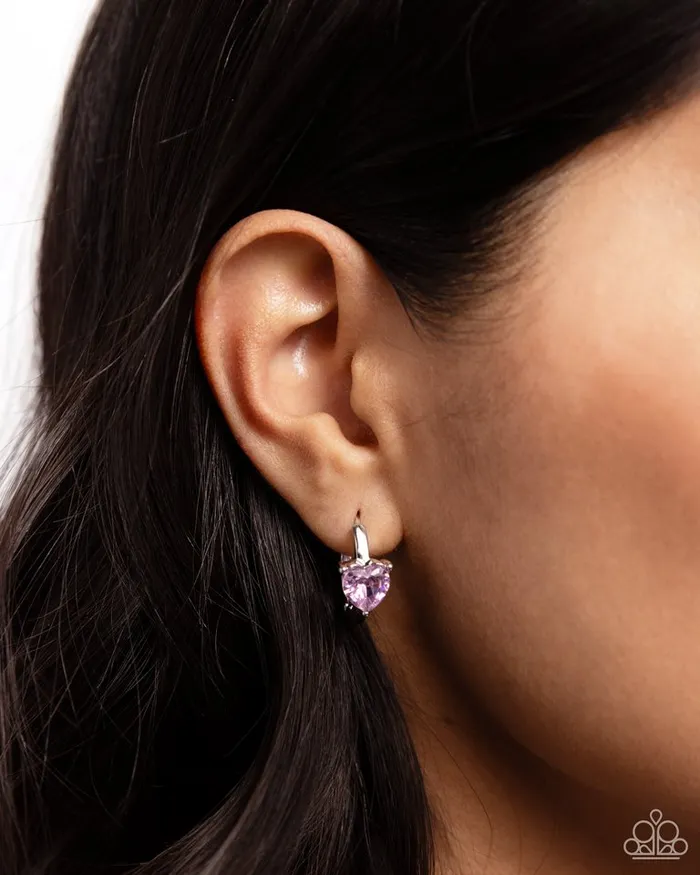 Paparazzi Jewelry Earrings Paparazzi Earring High Nobility Pink