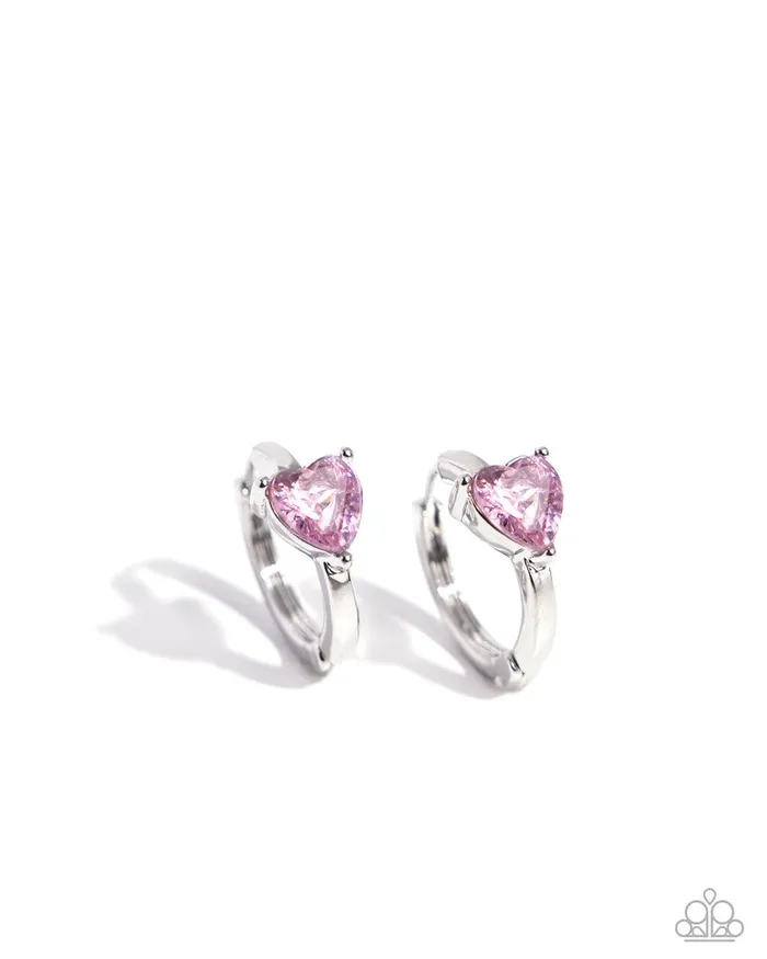 Paparazzi Jewelry Earrings Paparazzi Earring High Nobility Pink Paparazzi Jewelry Earrings Paparazzi Earring High Nobility Pink