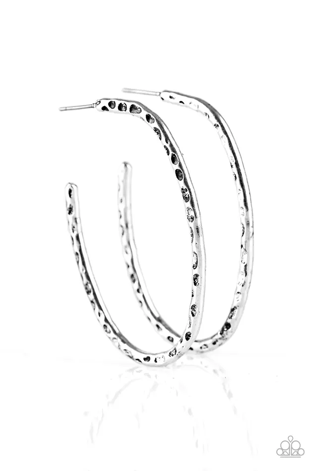 Paparazzi Jewelry Earrings Paparazzi Earring Rural Rambler Silver