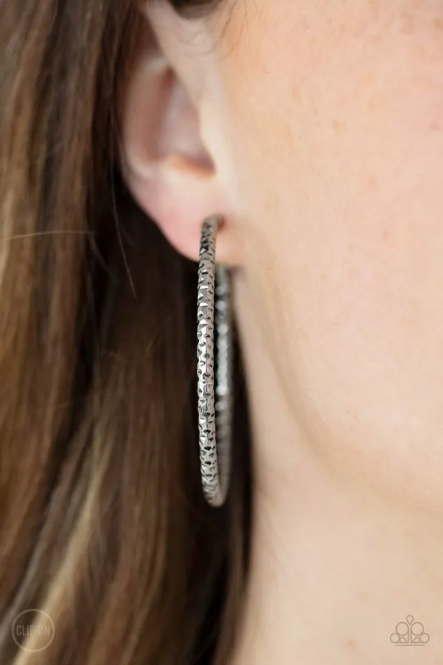 Paparazzi Jewelry Earrings Paparazzi Earring Subtly Sassy Silver