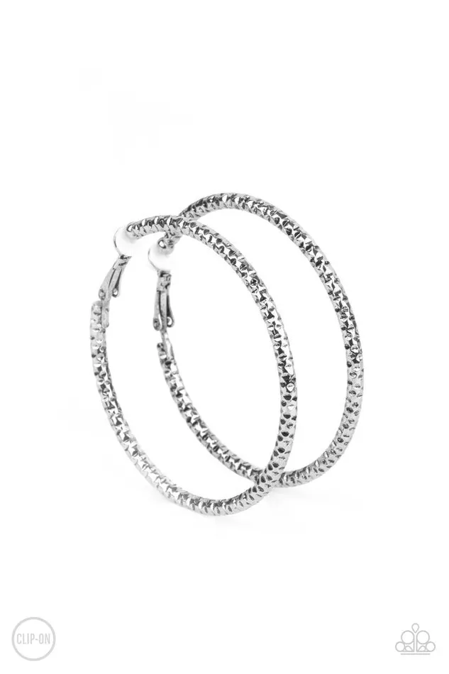 Paparazzi Jewelry Earrings Paparazzi Earring Subtly Sassy Silver Paparazzi Jewelry Earrings Paparazzi Earring Subtly Sassy Silver