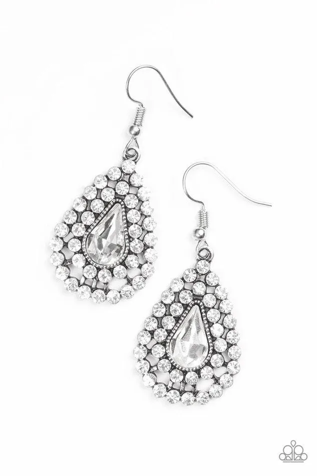 Paparazzi Jewelry Earrings Paparazzi Earrings Diamond Dazzle White Paparazzi Jewelry Earrings Paparazzi Earrings Diamond Dazzle White