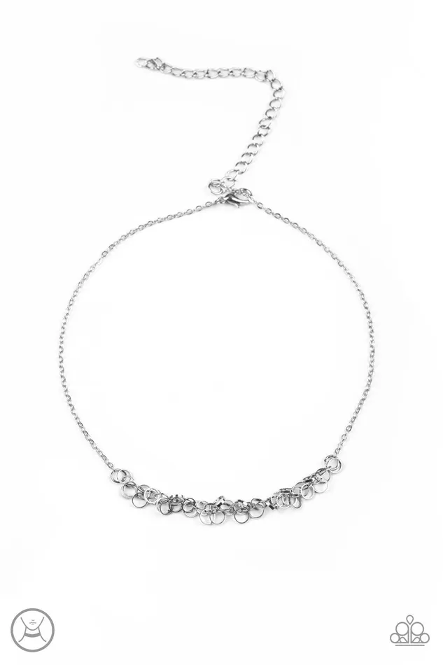 Paparazzi Jewelry Necklaces Paparazzi Necklace Cat Got Your Tongue Silver