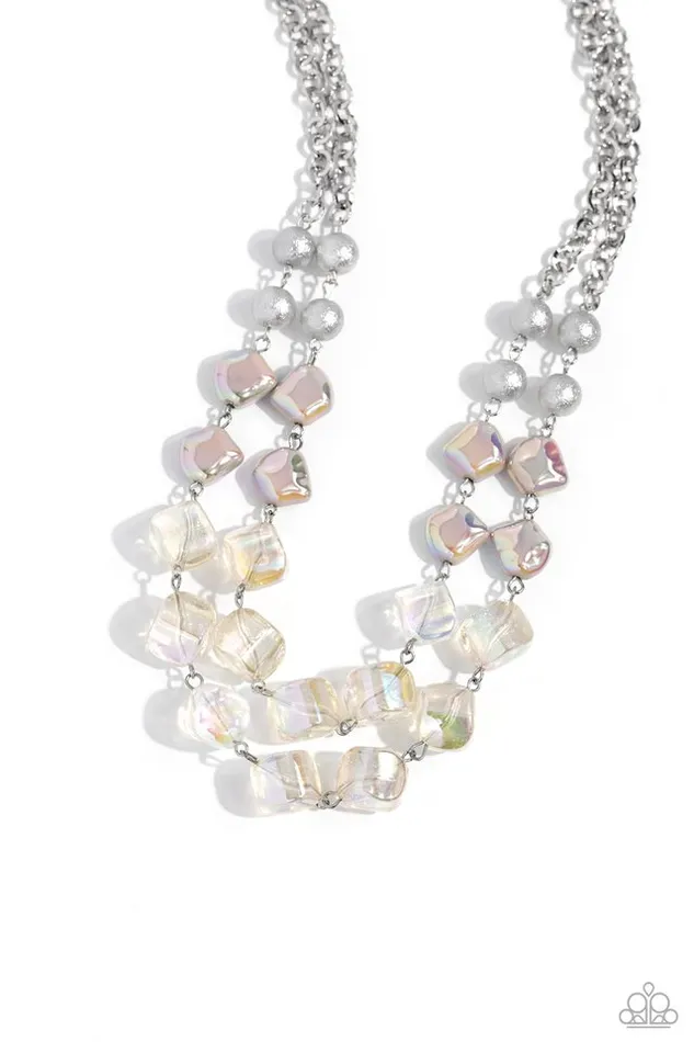Paparazzi Jewelry Necklaces Paparazzi Necklace Eclectic Embellishment Silver Paparazzi Jewelry Necklaces Paparazzi Necklace Eclectic Embellishment Silver