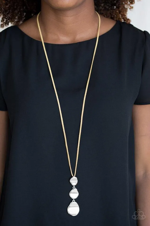 Paparazzi Jewelry Necklaces Paparazzi Necklace Embrace The Journey Yellow