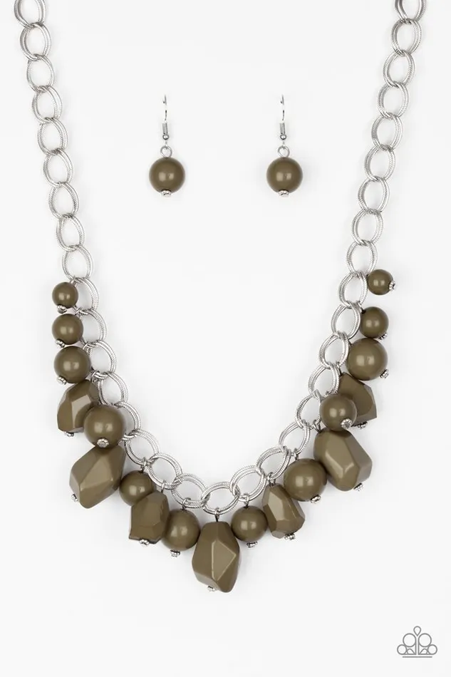Paparazzi Jewelry Necklaces Paparazzi Necklace Gorgeously Globetrotter Green Paparazzi Jewelry Necklaces Paparazzi Necklace Gorgeously Globetrotter Green