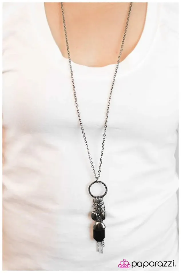 Paparazzi Jewelry Necklaces Paparazzi Necklace Gypsy Queen Black