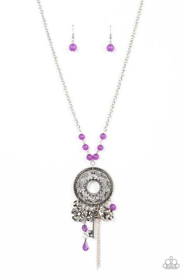 Paparazzi Jewelry Necklaces Paparazzi Necklace Making Memories Purple Paparazzi Jewelry Necklaces Paparazzi Necklace Making Memories Purple