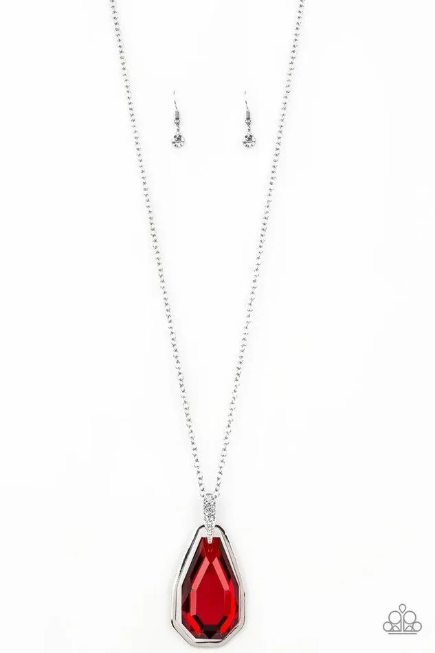 Paparazzi Jewelry Necklaces Paparazzi Necklace Maven Magic Red