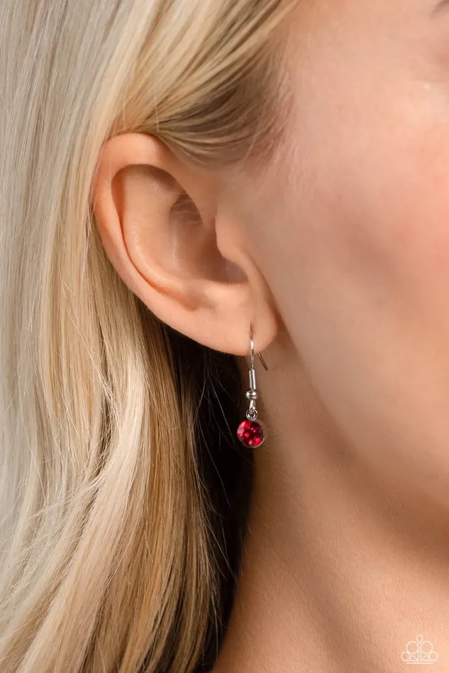 Paparazzi Jewelry Necklaces Paparazzi Necklace Parting is Such Sweet Sorrow Red Paparazzi Jewelry Necklaces Paparazzi Necklace Parting is Such Sweet Sorrow Red