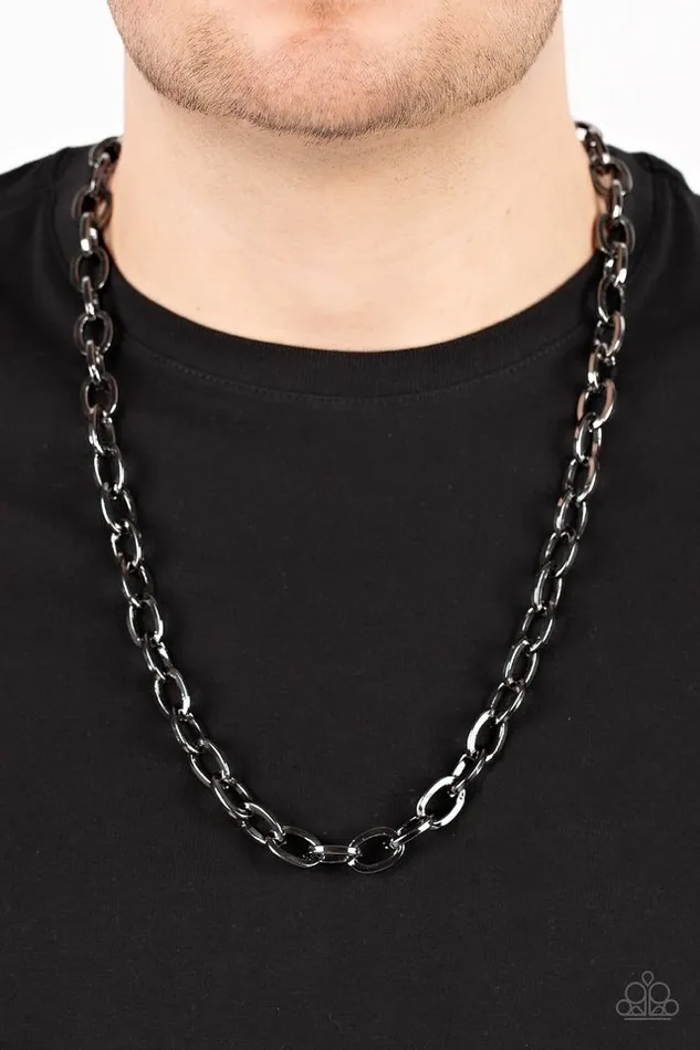 Paparazzi Jewelry Necklaces Paparazzi Necklace Player of the Year Black