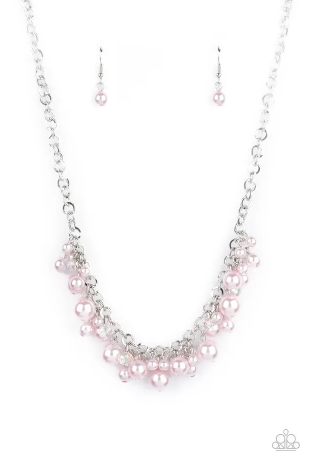 Paparazzi Jewelry Necklaces Paparazzi Necklace Positively PEARLescent Pink Paparazzi Jewelry Necklaces Paparazzi Necklace Positively PEARLescent Pink