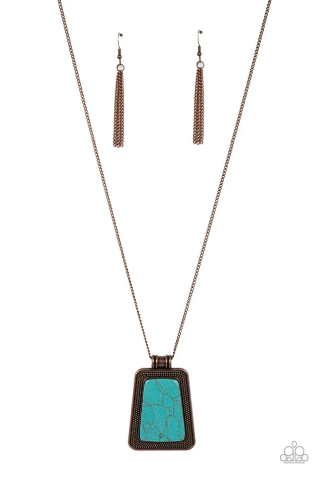 Paparazzi Jewelry Necklaces Paparazzi Necklace Private Plateau Copper Paparazzi Jewelry Necklaces Paparazzi Necklace Private Plateau Copper