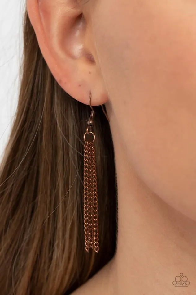 Paparazzi Jewelry Necklaces Paparazzi Necklace Private Plateau Copper Paparazzi Jewelry Necklaces Paparazzi Necklace Private Plateau Copper