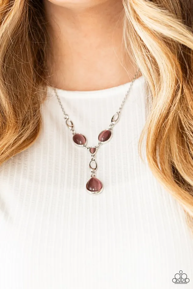 Paparazzi Jewelry Necklaces Paparazzi Necklace Ritzy Refinement Purple