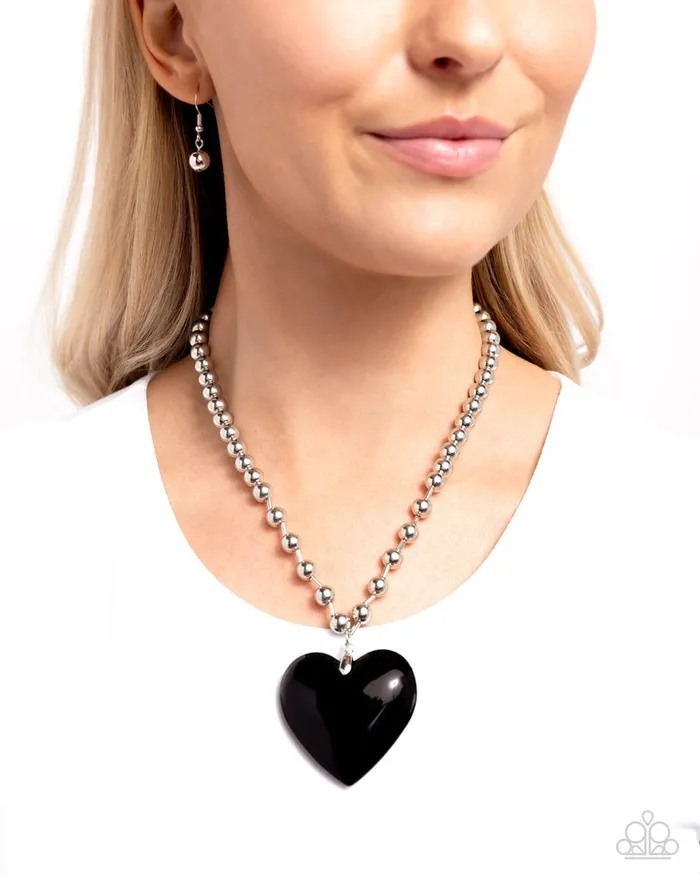 Paparazzi Jewelry Necklaces Paparazzi Necklace Romantic Residence Black