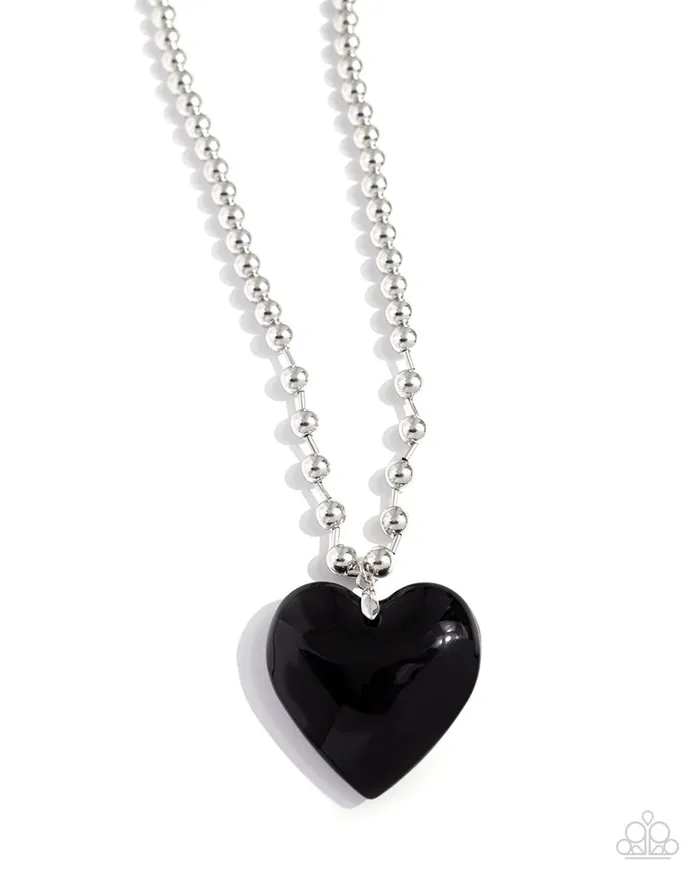 Paparazzi Jewelry Necklaces Paparazzi Necklace Romantic Residence Black Paparazzi Jewelry Necklaces Paparazzi Necklace Romantic Residence Black