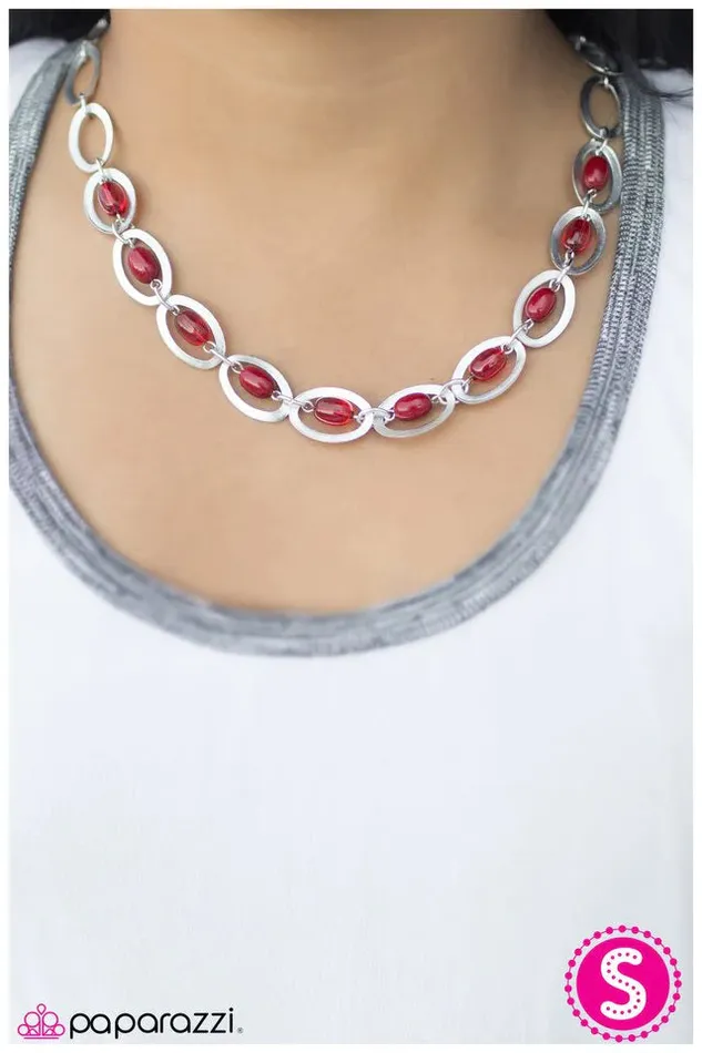 Paparazzi Jewelry Necklaces Paparazzi Necklace Supernatural Red
