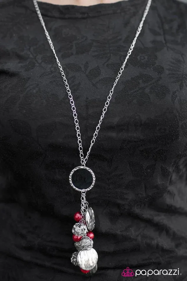 Paparazzi Jewelry Necklaces Paparazzi Necklace Sure Thing Red