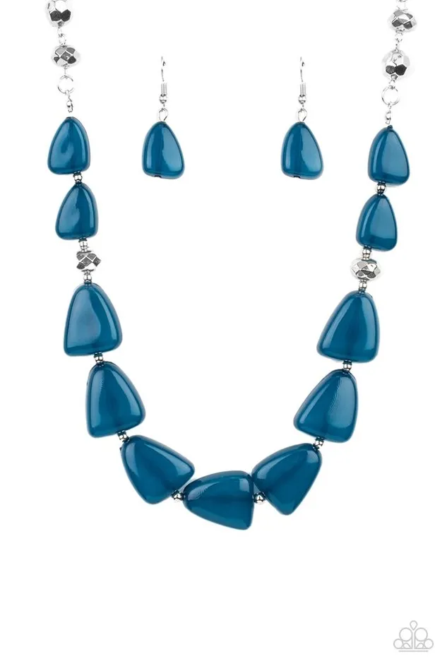 Paparazzi Jewelry Necklaces Paparazzi Necklace Tenaciously Tangy Blue Paparazzi Jewelry Necklaces Paparazzi Necklace Tenaciously Tangy Blue