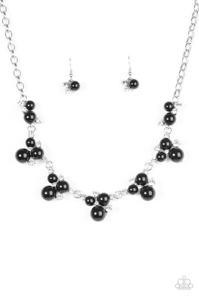 Paparazzi Jewelry Necklaces Paparazzi Necklace Toast to Perfection Black