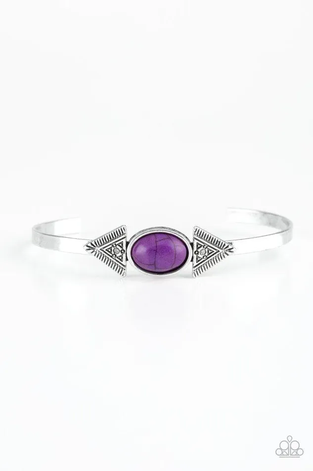 Paparazzi Jewelry Paparazzi Bracelet Apache Trail Purple Bracelets