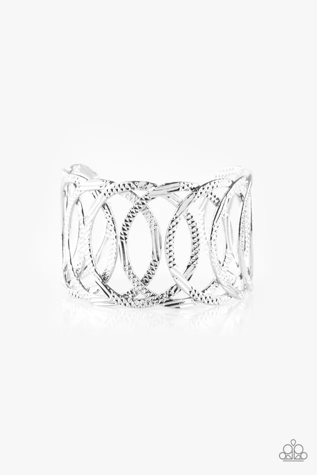 Paparazzi Jewelry Paparazzi Bracelet Circa de Contender Silver Bracelets