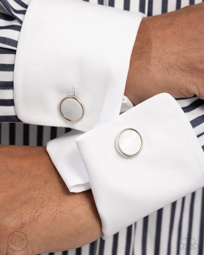 Paparazzi Jewelry Paparazzi Bracelet Circular Career White Bracelets