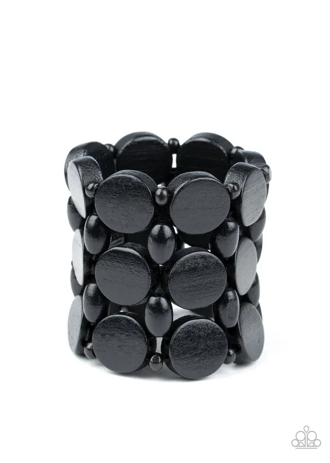 Paparazzi Jewelry Paparazzi Bracelet Cruising Coronado Black Bracelets Paparazzi Jewelry Paparazzi Bracelet Cruising Coronado Black Bracelets