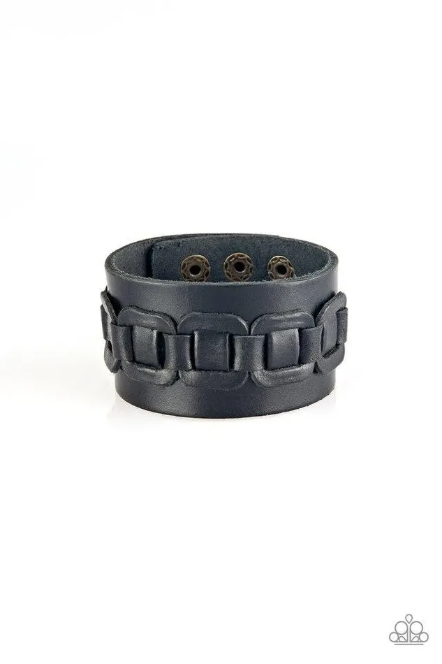 Paparazzi Jewelry Paparazzi Bracelet Dont Tread On Me Black Bracelets