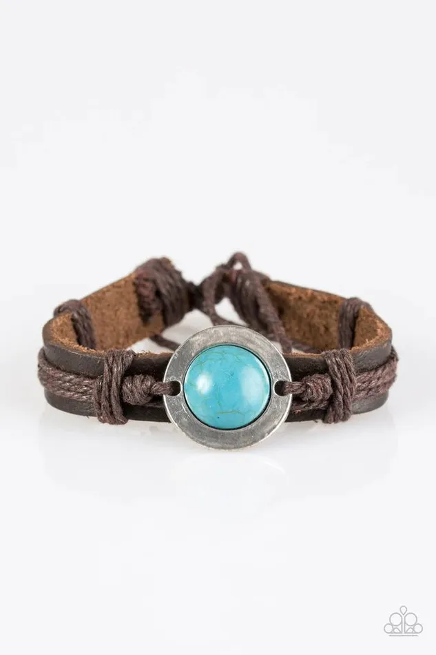 Paparazzi Jewelry Paparazzi Bracelet Hit The LANDMARK Blue Bracelets